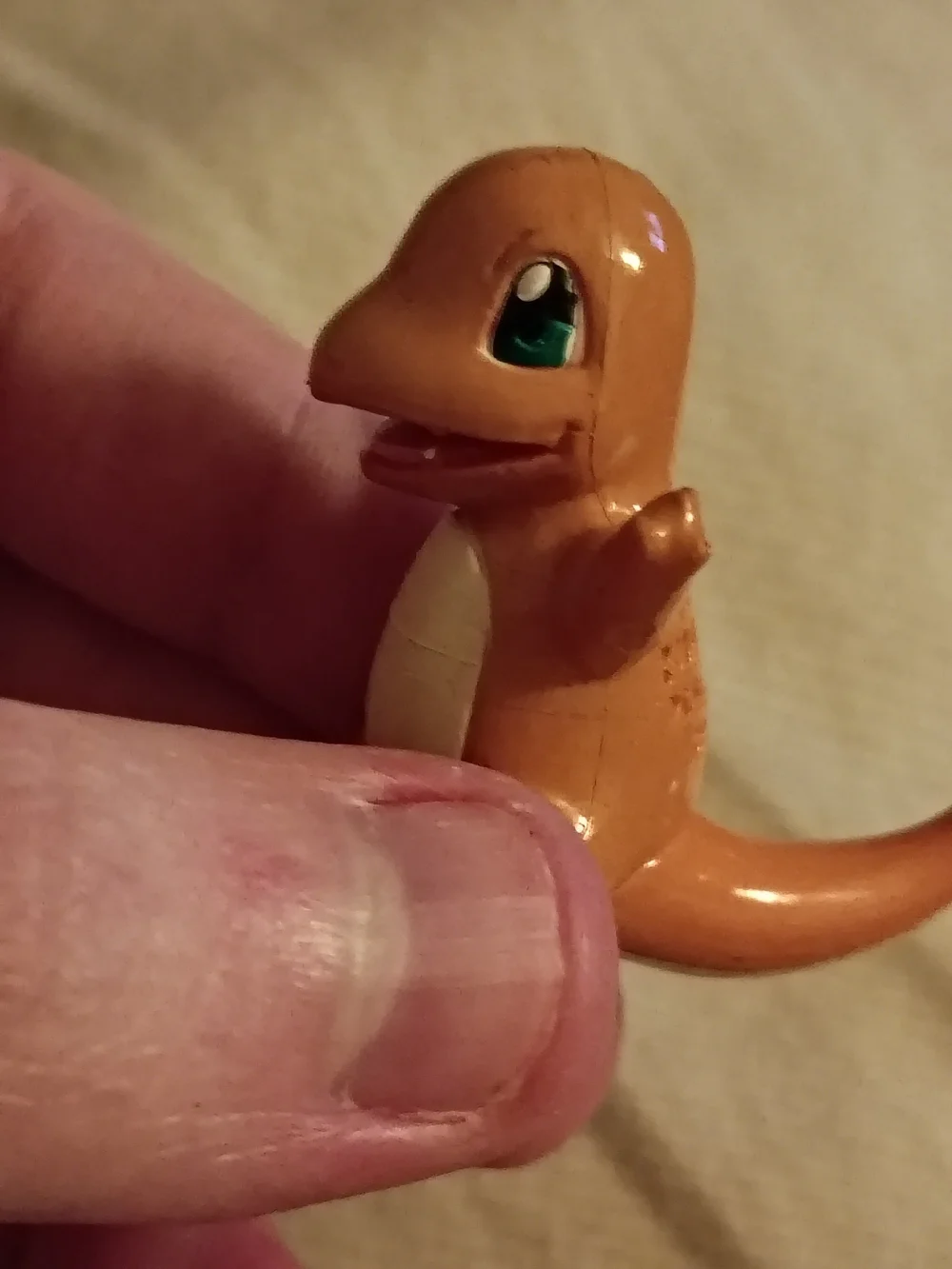 Pokemon Tomy Charmander Small Pet Toy Figurine - Orange